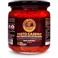 Los mejores  - Pisto Casero TIERRA PALACIEGA Tarro 340 g con Tomate de Los Palacios y Aceite de Oliva Virgen Extra Producto Vegano Sin…